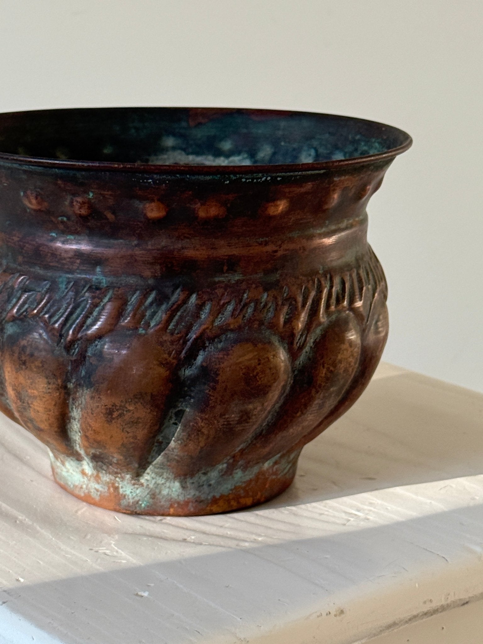 Copper vase - NEROLI