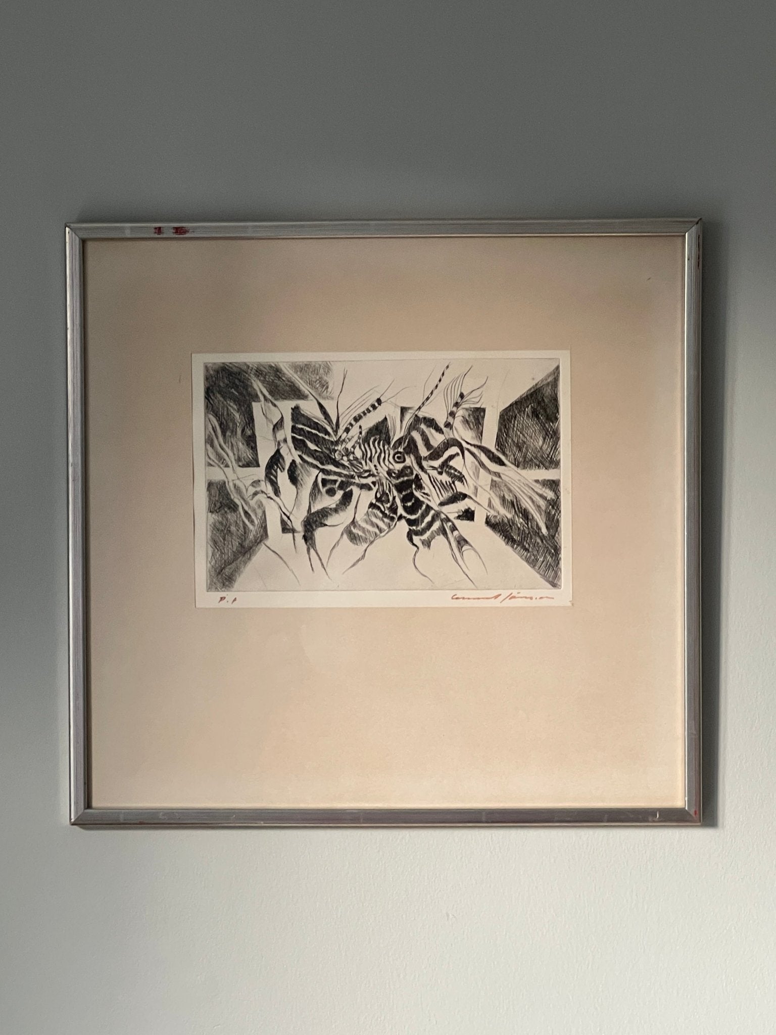Lennart Jönsson litograph - NEROLI