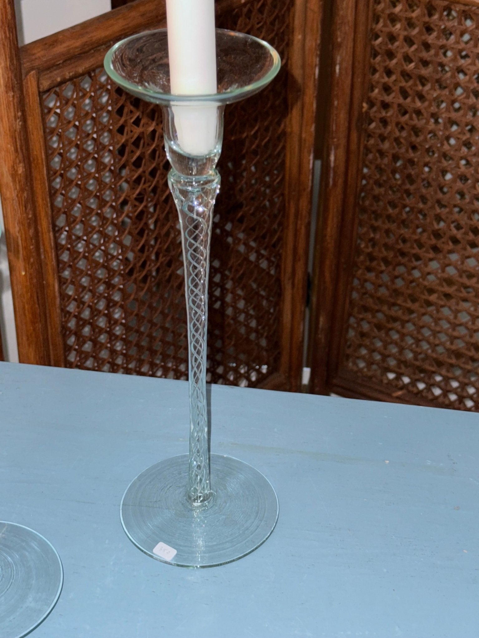 Pair of tall candlesticks - NEROLI