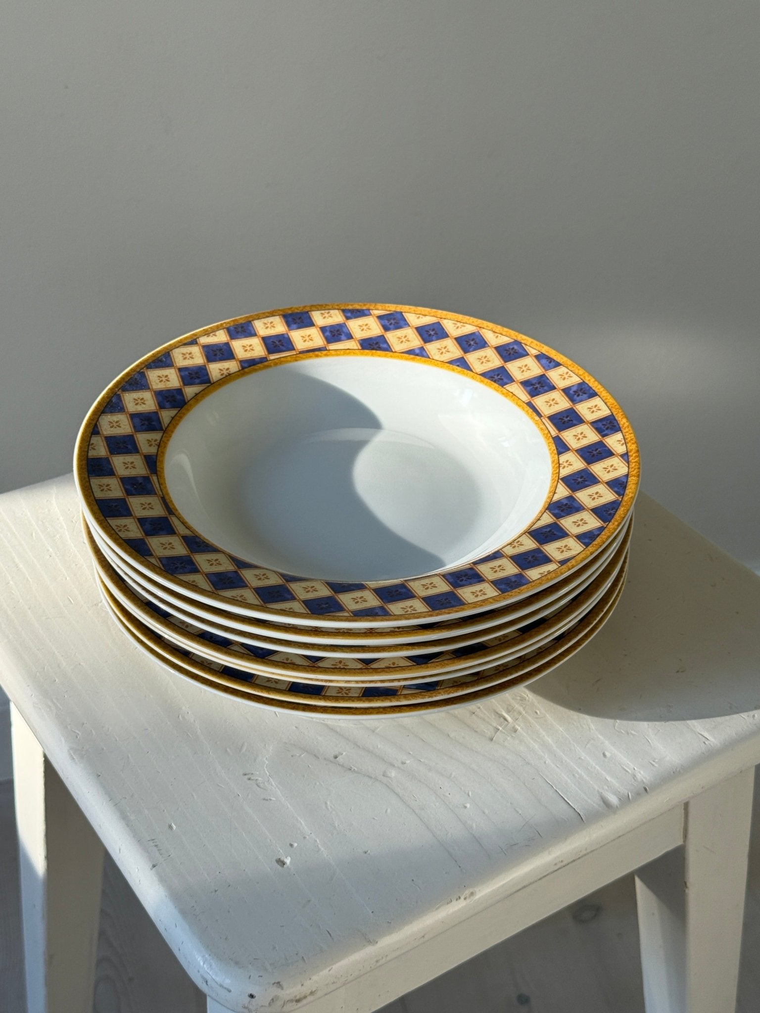 Pasta plates (9 pcs) - NEROLI