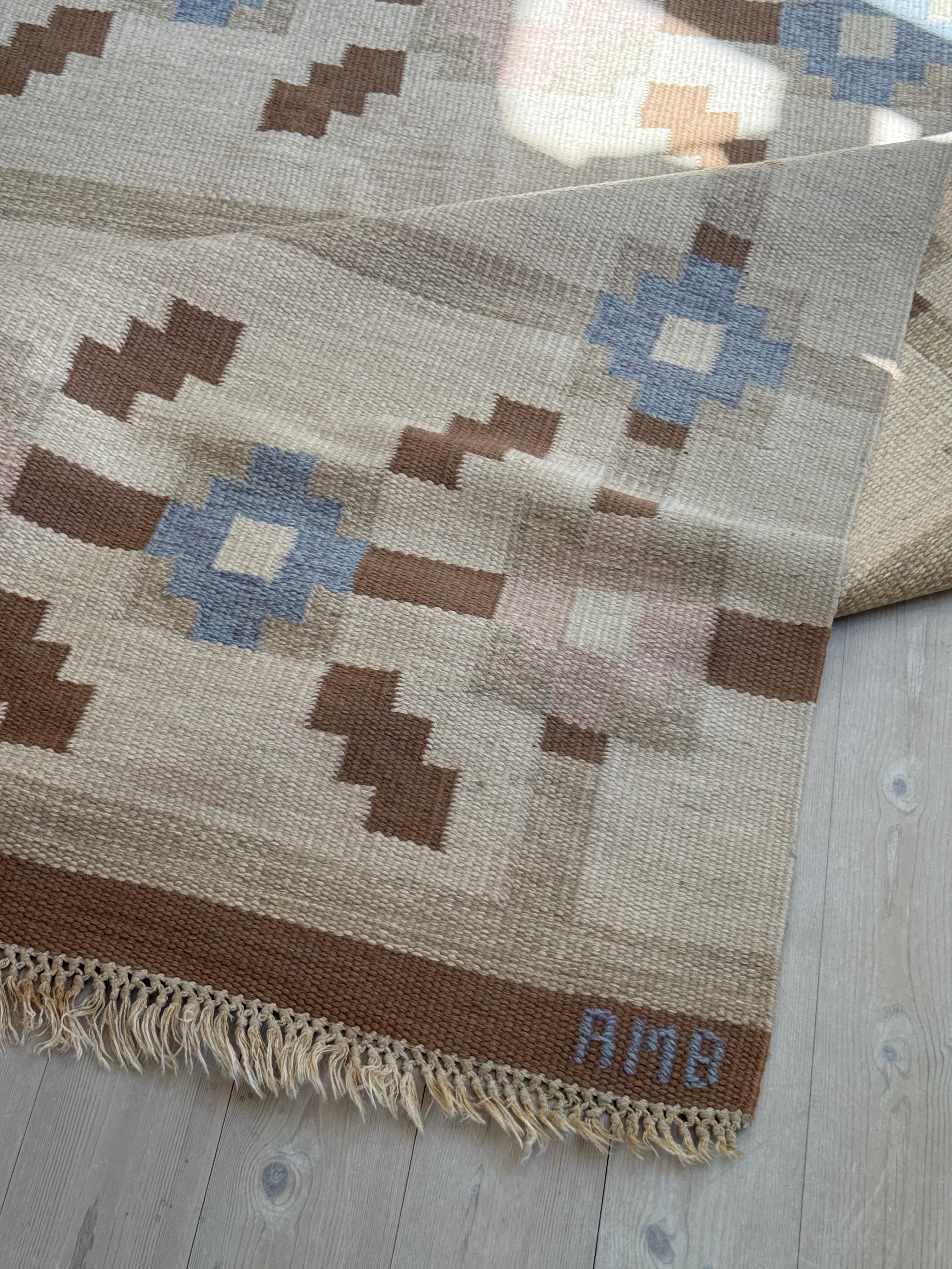 Ann-Marie Boberg flatweave rug