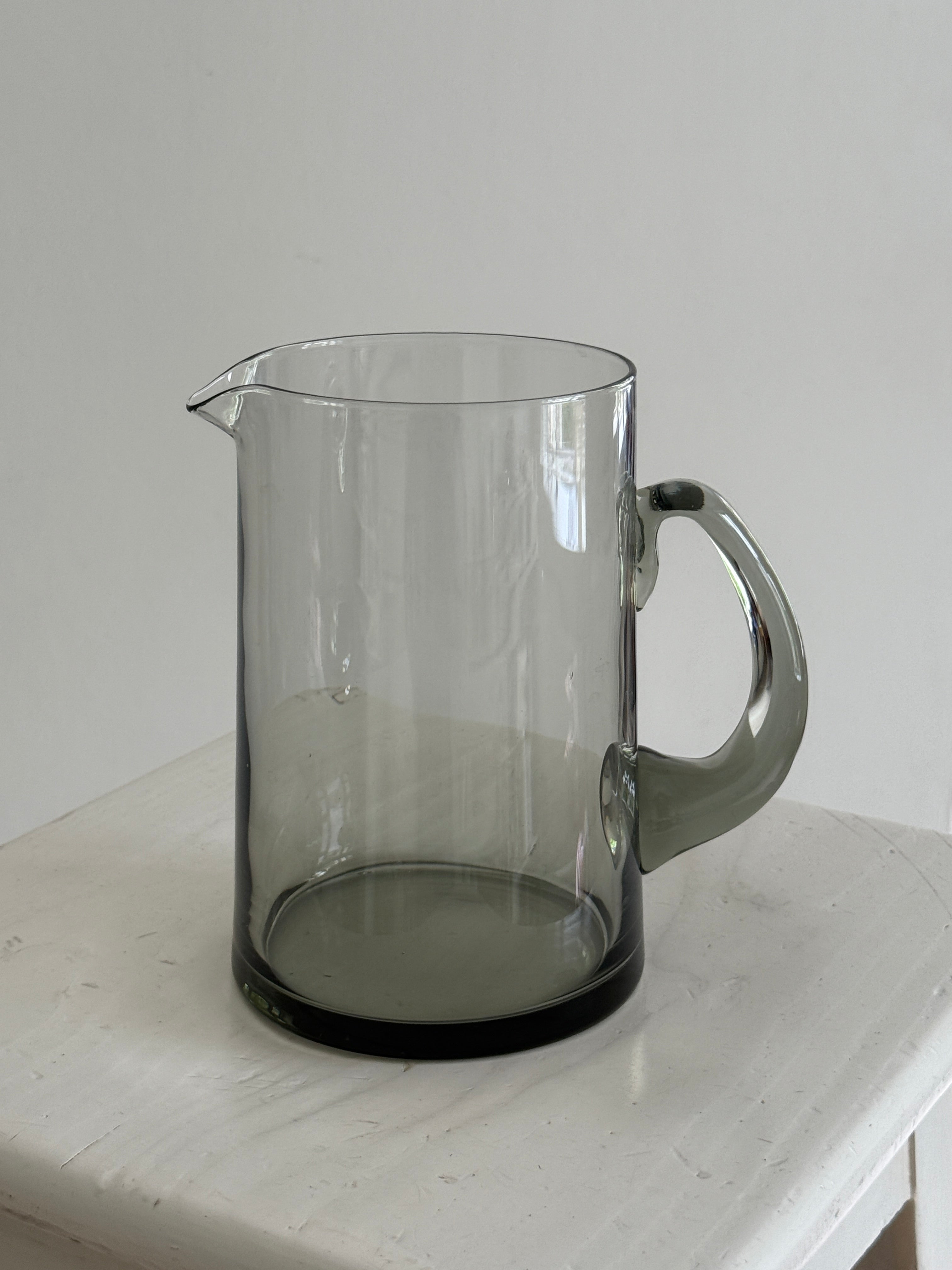 Glass pitcher
