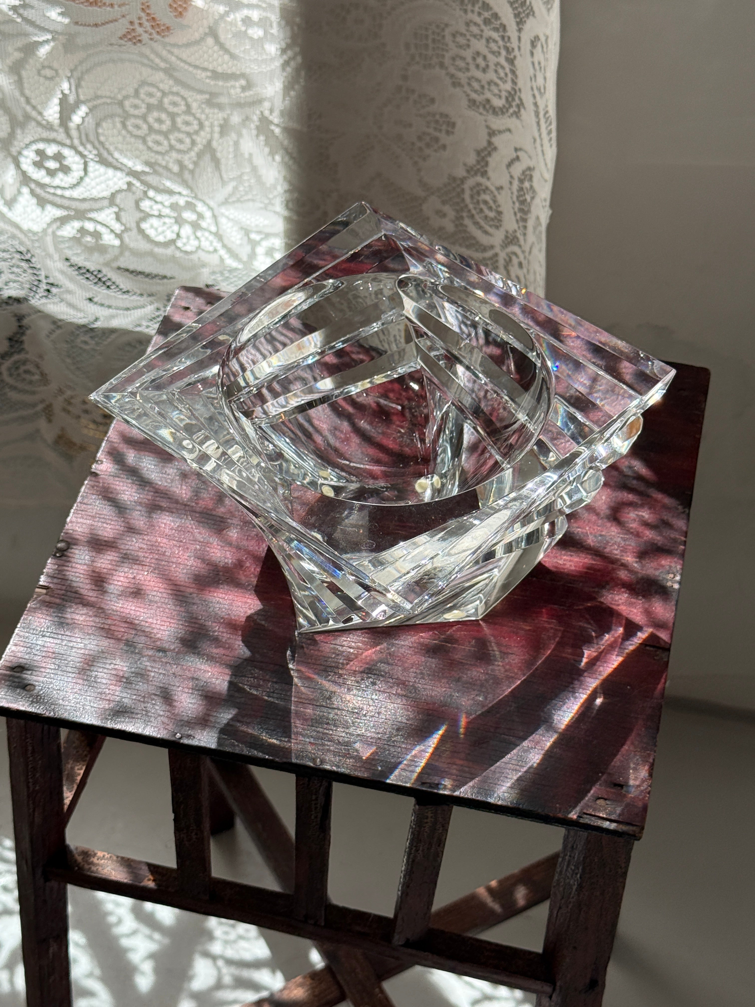 Orrefors glass vase
