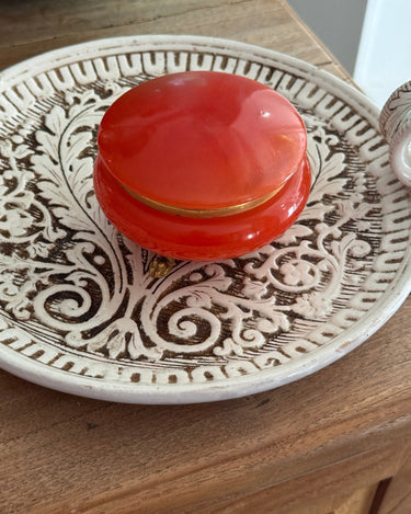 Alabaster jewelry box - NEROLI