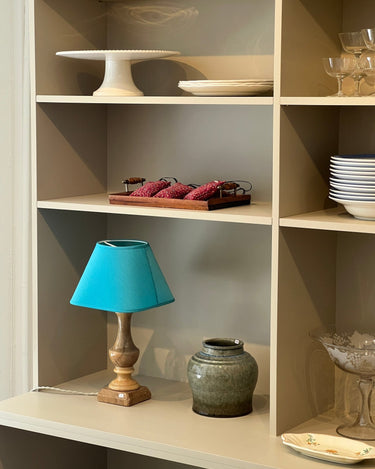 Alabaster table lamp - NEROLI