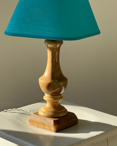 Alabaster table lamp - NEROLI