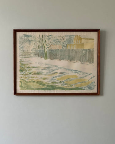 Albert Naur colour drawing - NEROLI