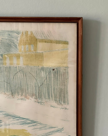 Albert Naur colour drawing - NEROLI