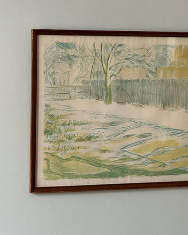 Albert Naur colour drawing - NEROLI