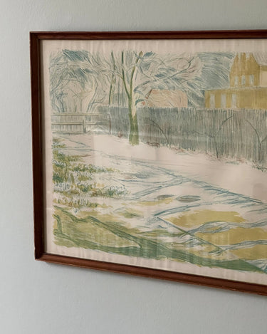 Albert Naur colour drawing - NEROLI