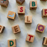 Alphabet blocks - NEROLI
