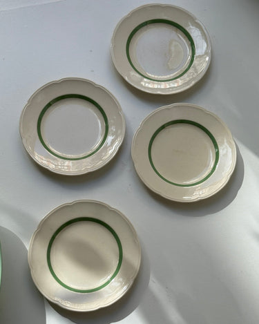 Aluminia cake plates (4 pcs) - NEROLI