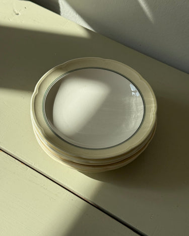 Aluminia cake plates (4 pcs) - NEROLI