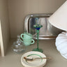 Aluminia cake plates (4 pcs) - NEROLI