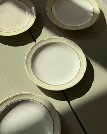 Aluminia cake plates (4 pcs) - NEROLI