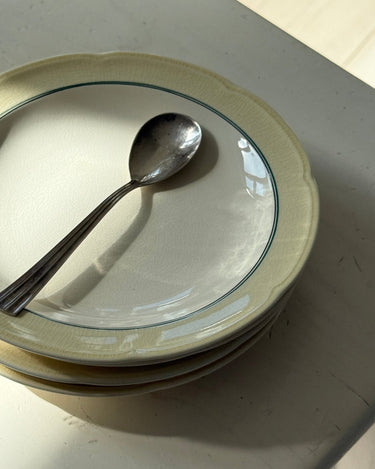 Aluminia cake plates (4 pcs) - NEROLI