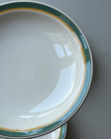 Aluminia cake plates (6 pcs) - NEROLI