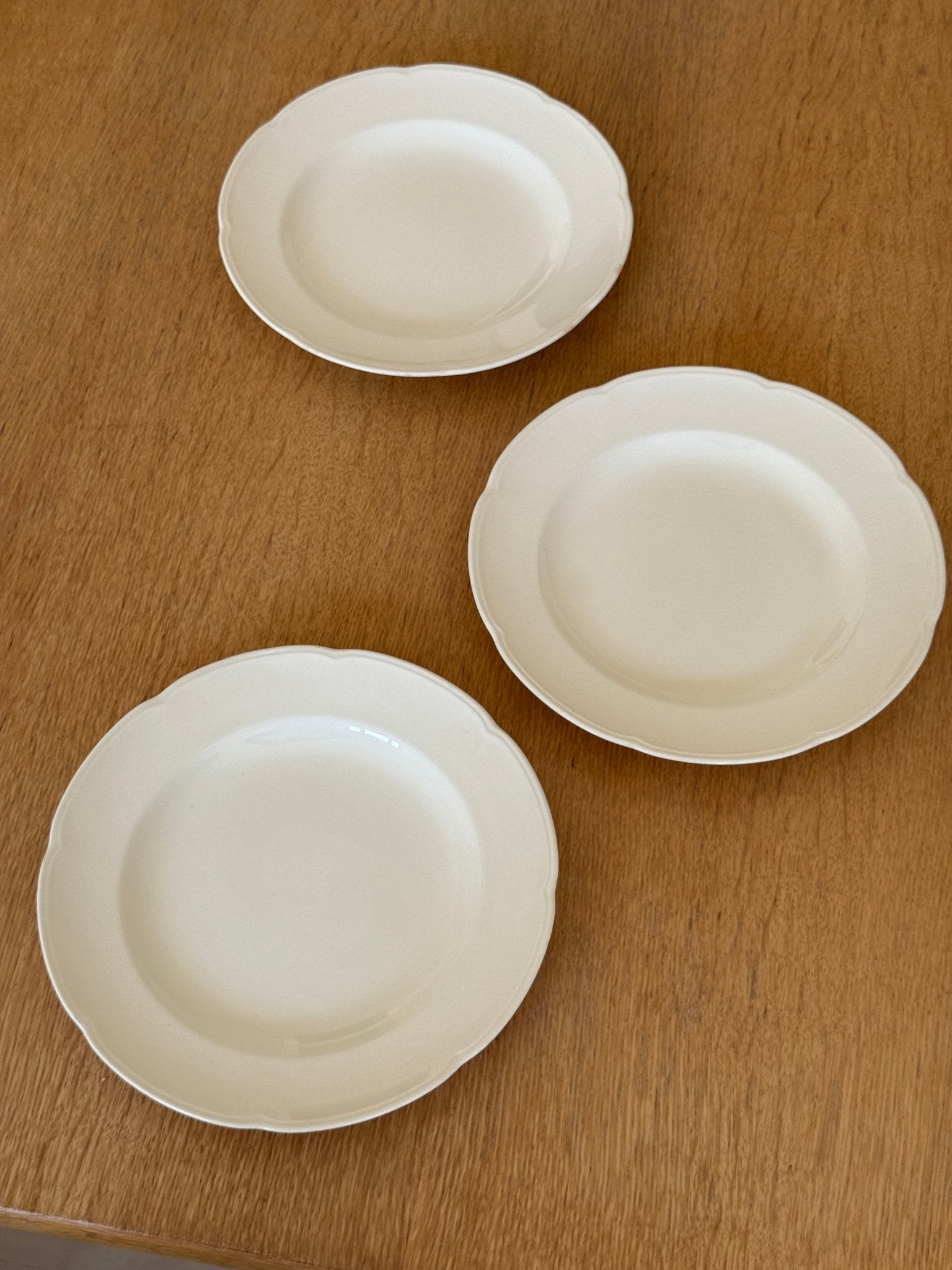 Aluminia dinner plates (3 pcs) - NEROLI