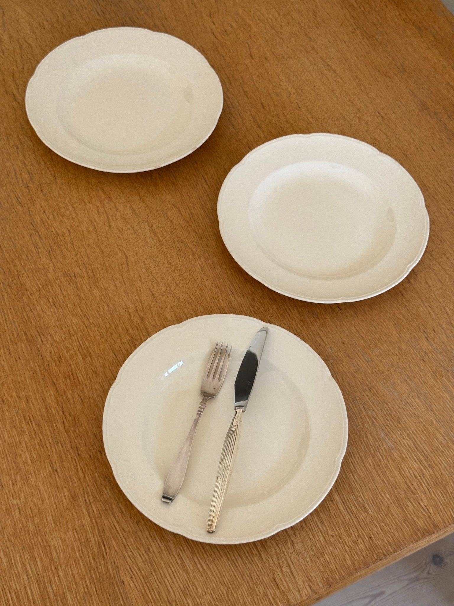 Aluminia dinner plates (3 pcs) - NEROLI
