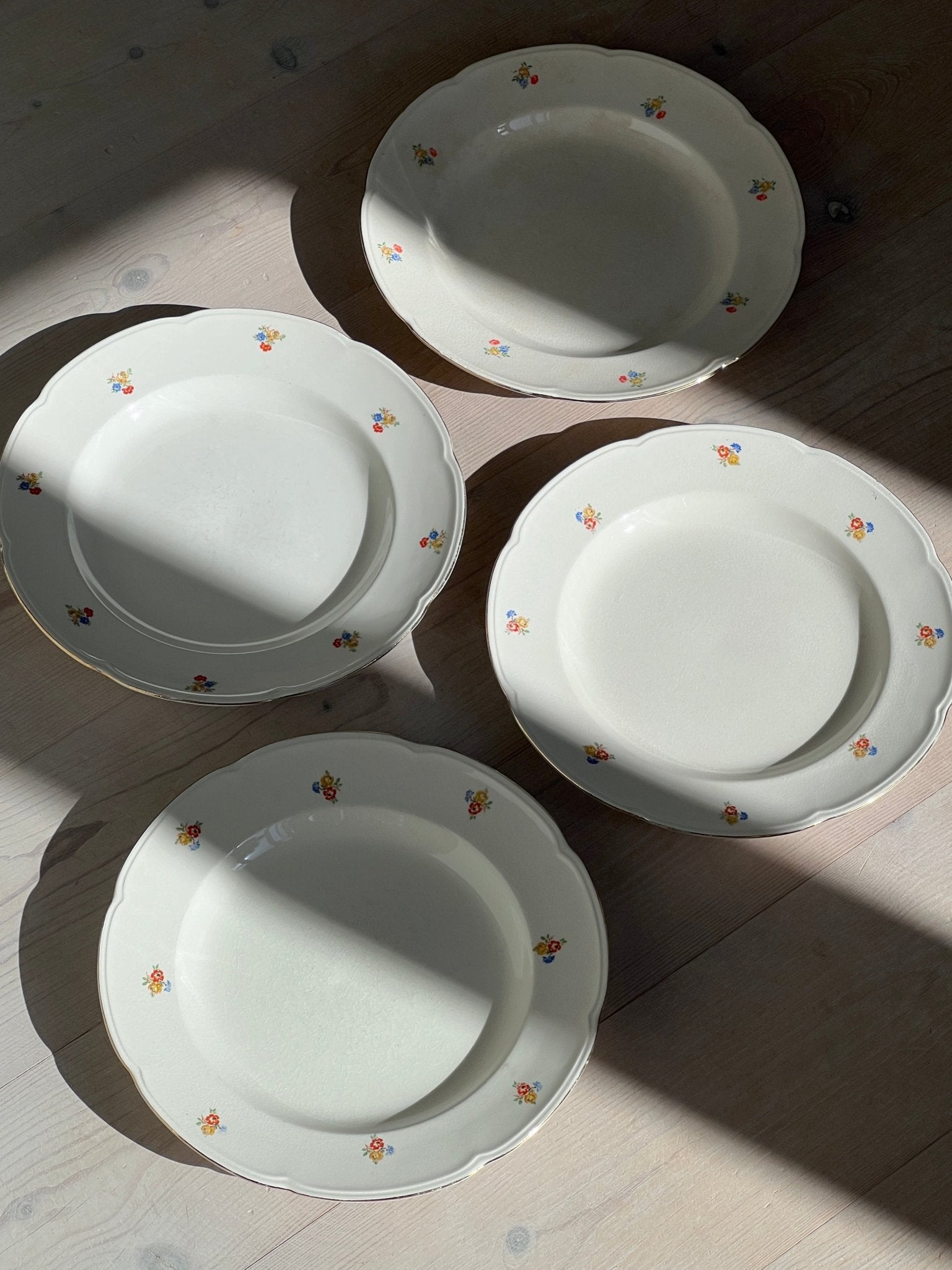 Aluminia dinner plates (4 pcs) - NEROLI