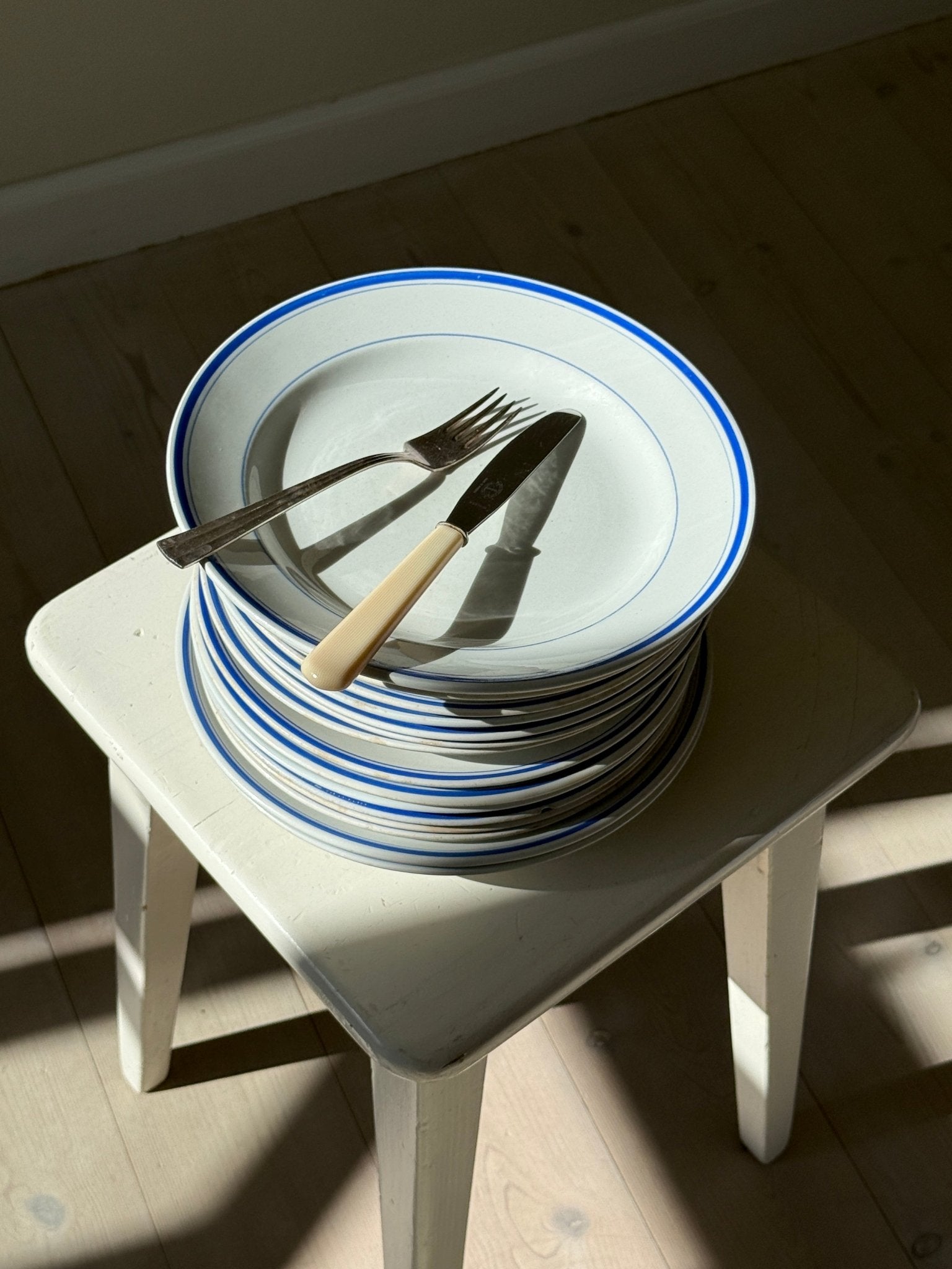 Aluminia dinner plates (6 pcs) - NEROLI