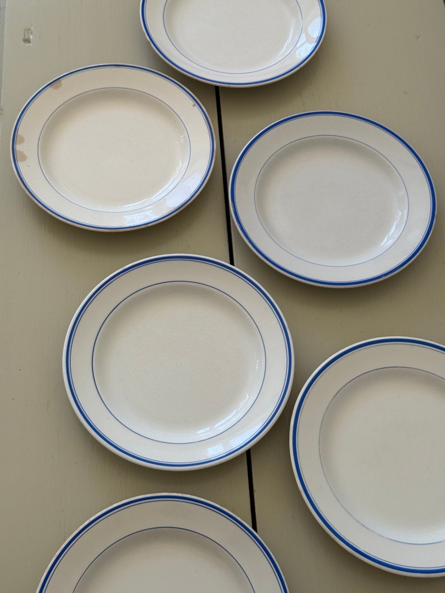 Aluminia dinner plates (6 pcs) - NEROLI