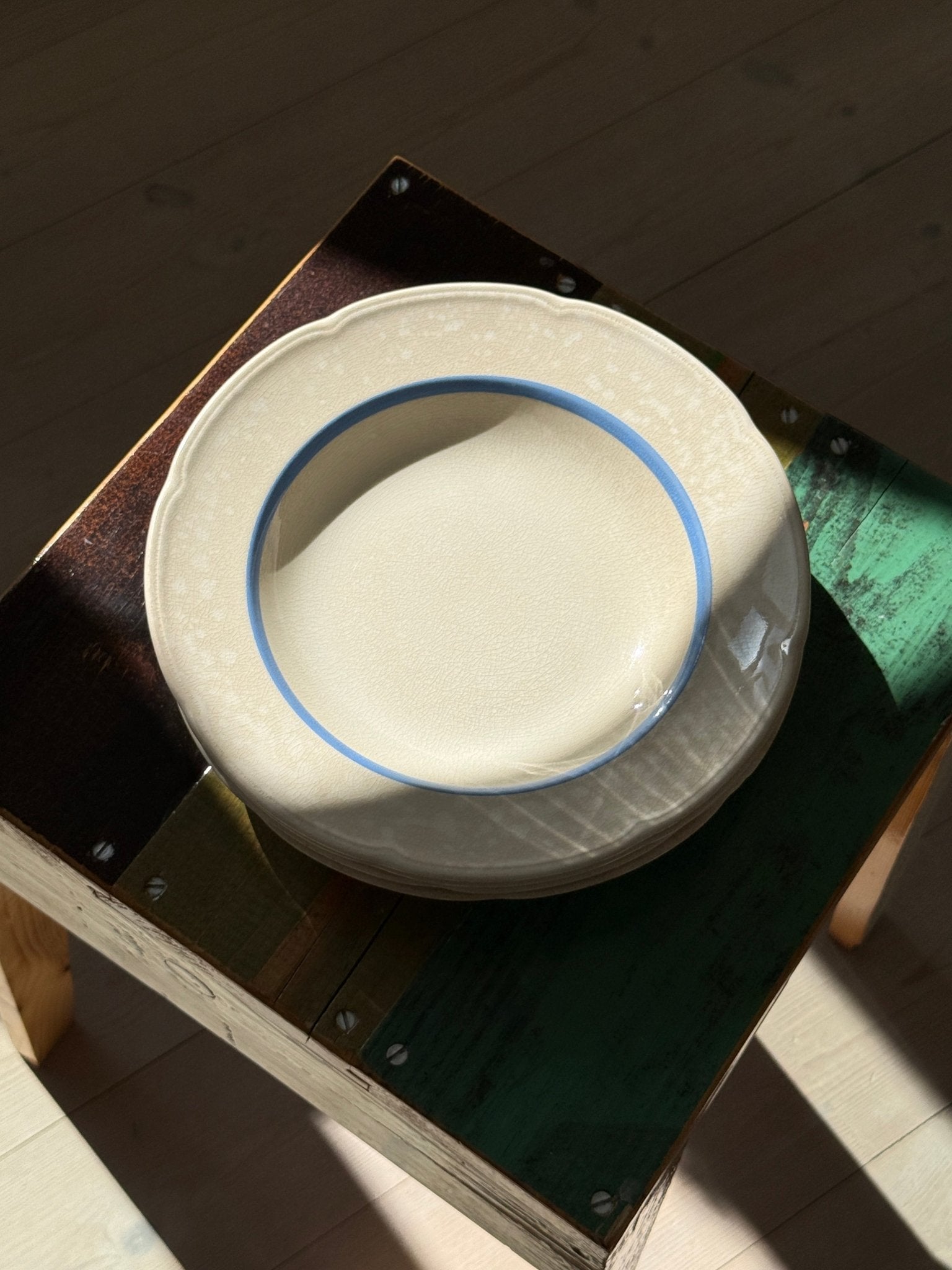 Aluminia Lone pasta plates (4 pcs) - NEROLI