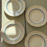 Aluminia Lone pasta plates (4 pcs) - NEROLI