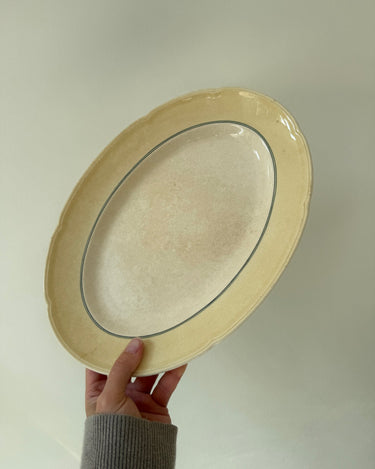 Aluminia platter - NEROLI