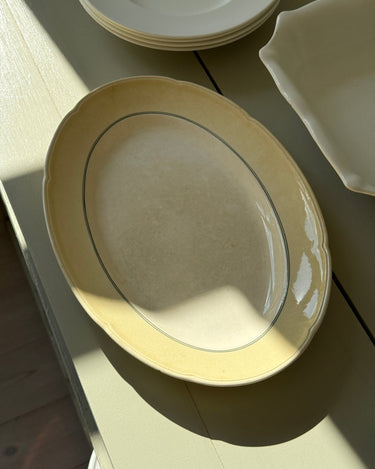 Aluminia platter - NEROLI