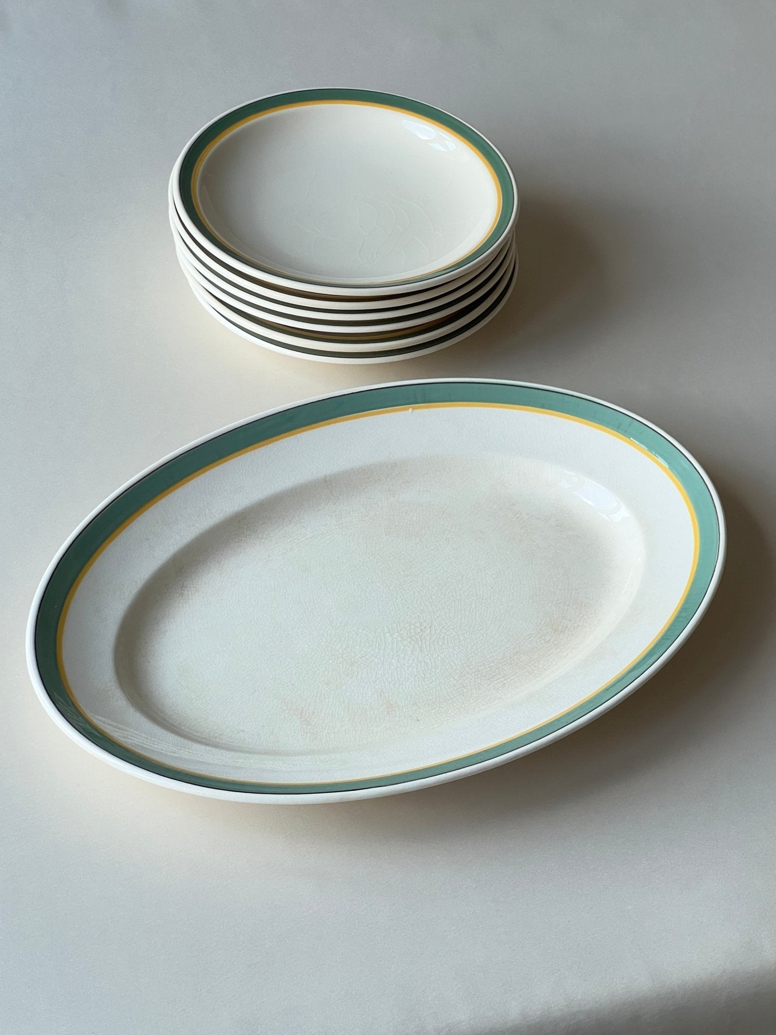 Aluminia platter - NEROLI