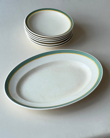 Aluminia platter - NEROLI