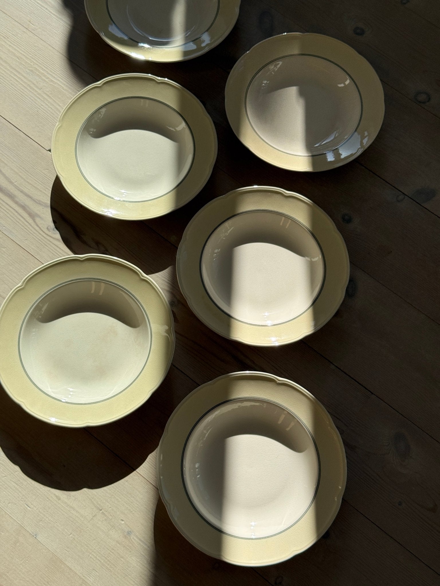 Aluminia Poul pasta plates (4 pcs) - NEROLI