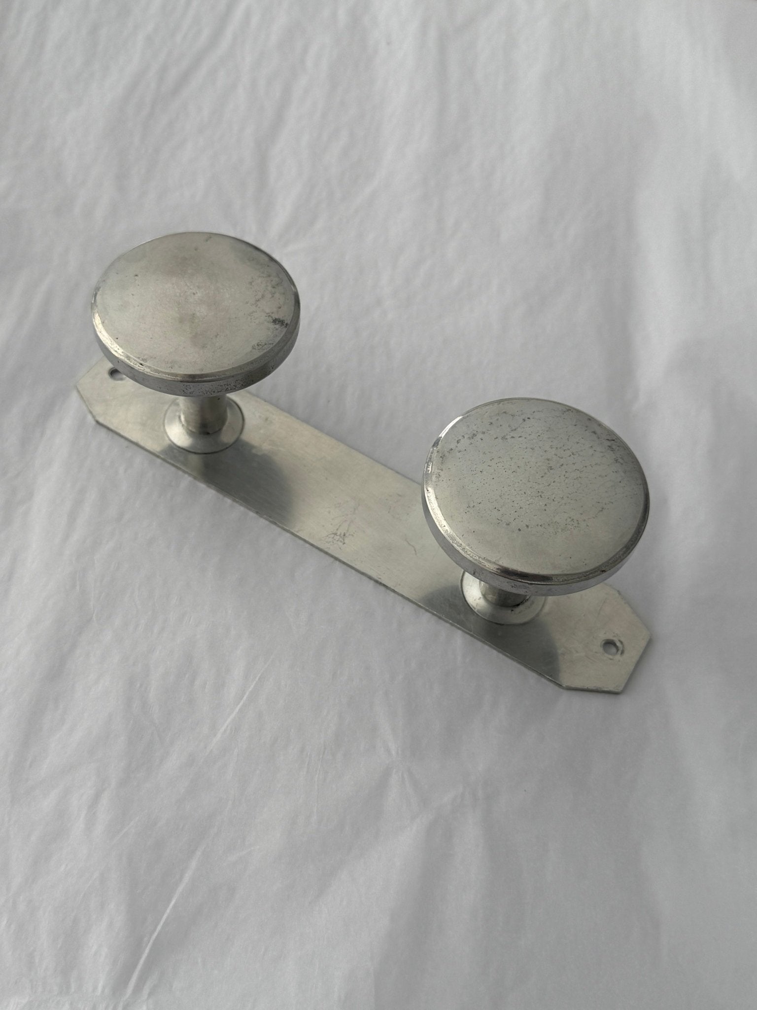 Aluminium coat rack (2 pcs) - NEROLI
