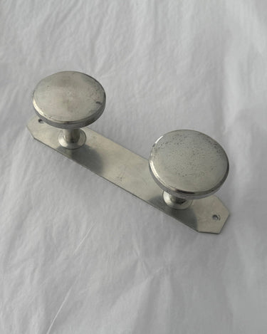 Aluminium coat rack (2 pcs) - NEROLI