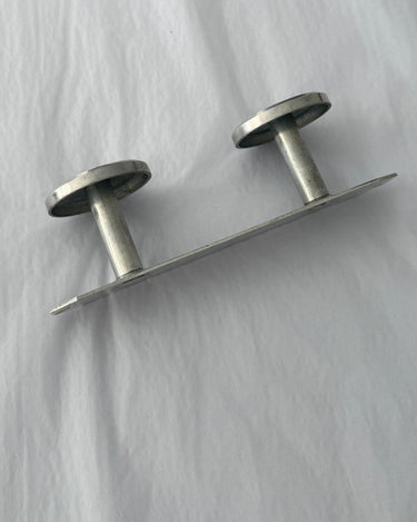 Aluminium coat rack (2 pcs) - NEROLI