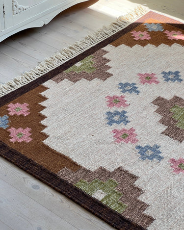 Amazing flatweave rug - NEROLI