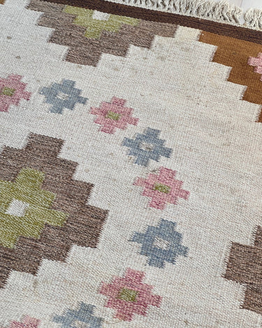 Amazing flatweave rug - NEROLI