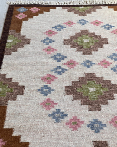 Amazing flatweave rug - NEROLI