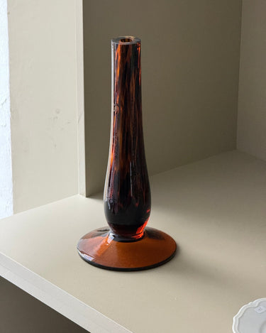Amber glass vase - NEROLI