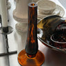 Amber glass vase - NEROLI