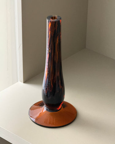 Amber glass vase - NEROLI