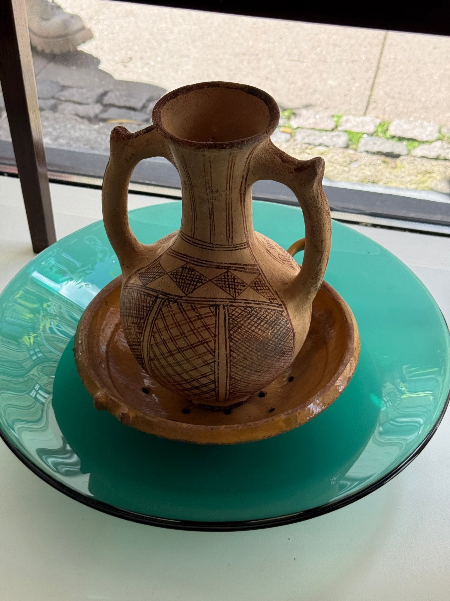 Amphora vase - NEROLI
