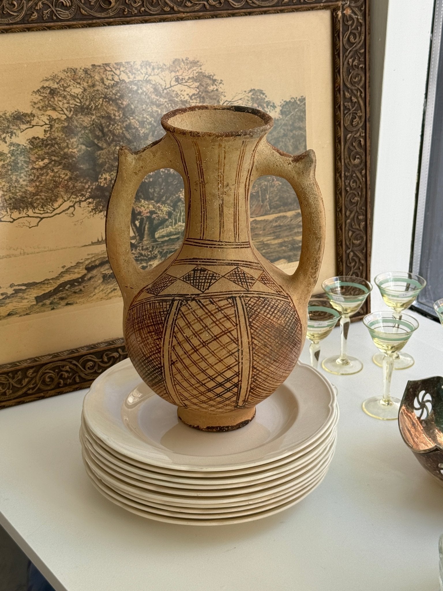 Amphora vase - NEROLI