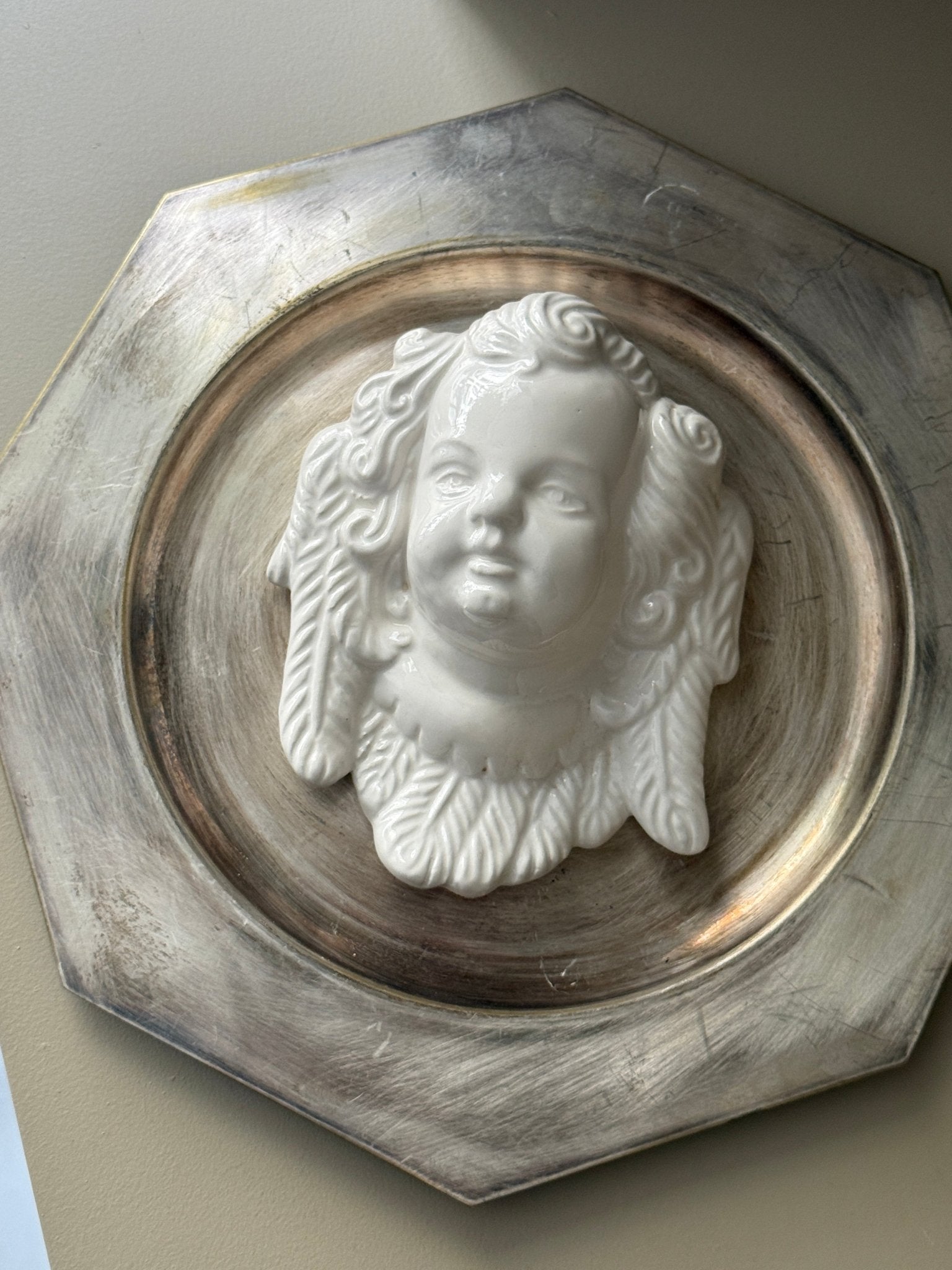Angel wall plaque - NEROLI