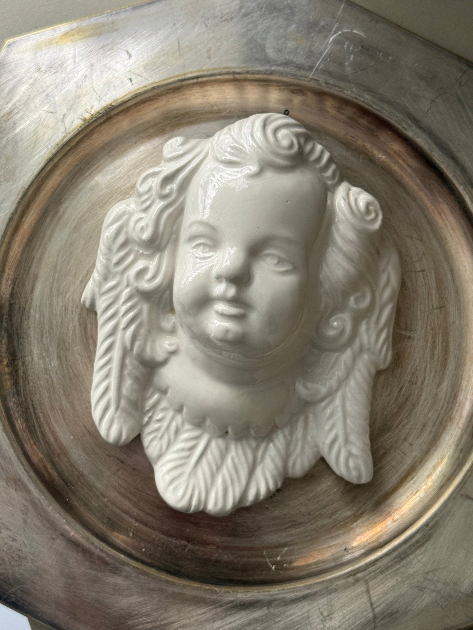 Angel wall plaque - NEROLI