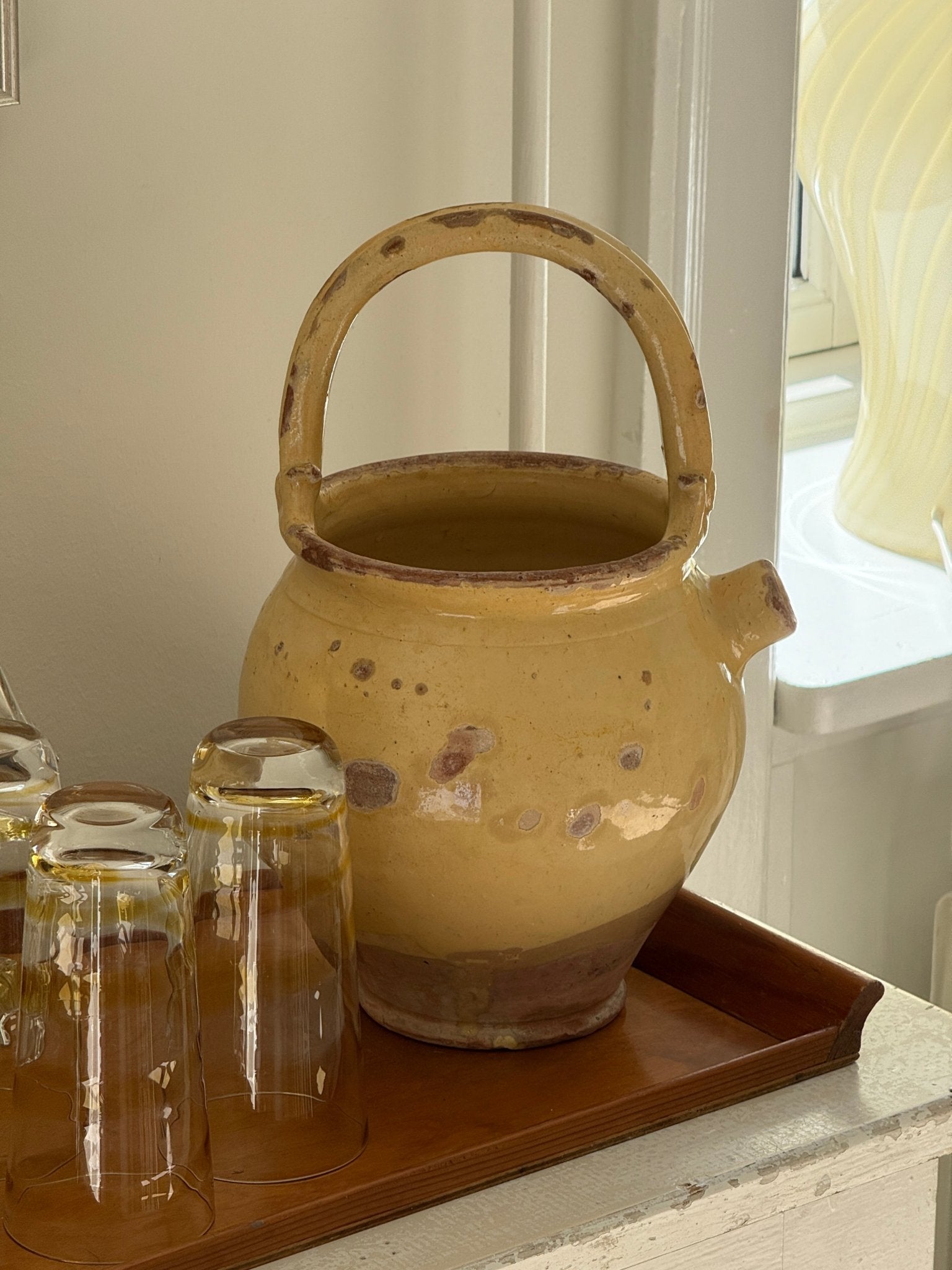 Antique ceramic vase - NEROLI