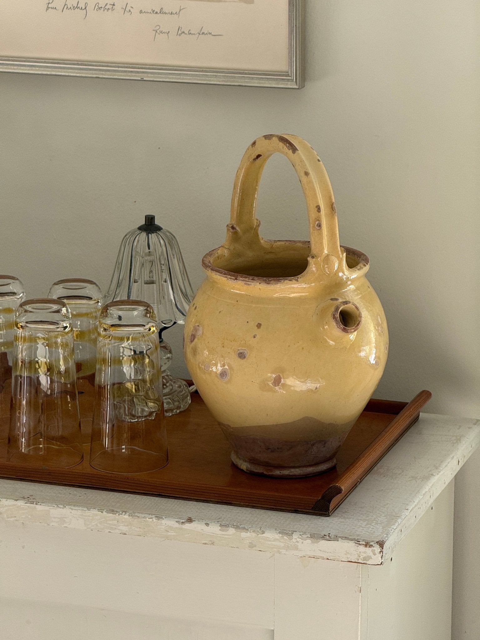 Antique ceramic vase - NEROLI