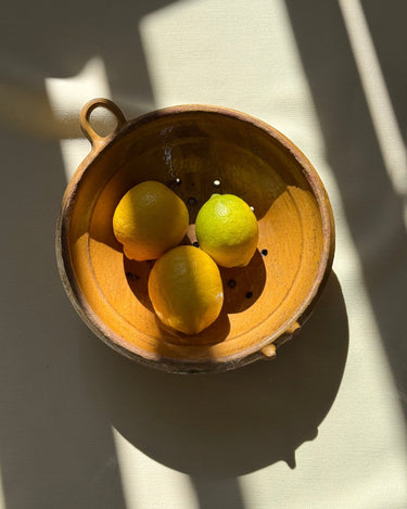 Antique colander - NEROLI