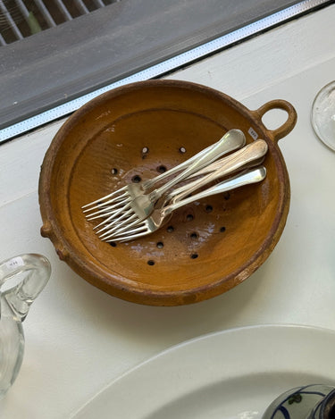 Antique colander - NEROLI